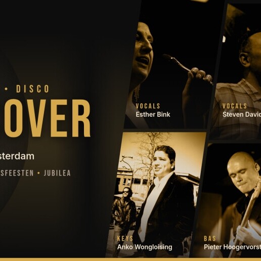 Band Amsterdam  (NL) Discover – Funk, Soul & Disco Band