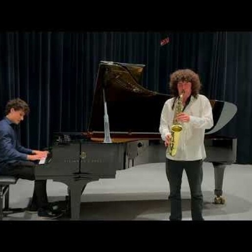 Elegante achtergrondmuziek op piano