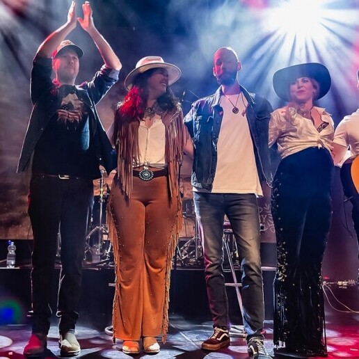 Band Wageningen  (NL) Eve McKing's New Country Queens