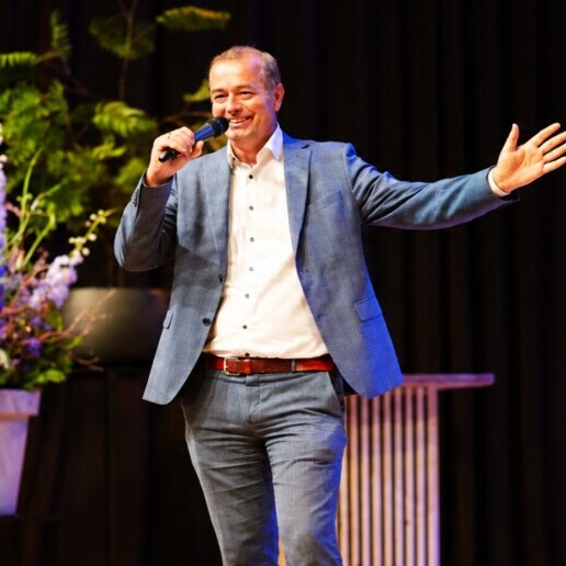 Presentator Barendrecht  (NL) Leon van der Wilk-Moderne dagvoorzitter