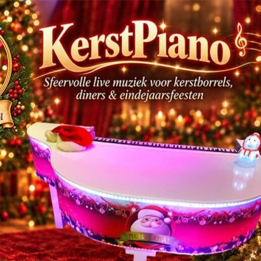 Pianist Elshout  (NL) Kerstpiano piano show