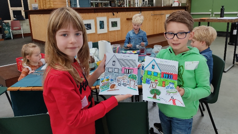 Kinderactiviteit op bedrijfsfeest