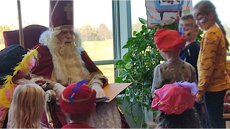 Sinterklaas activities around the Saint