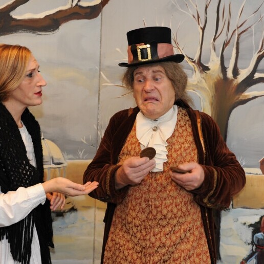 Animatie Amersfoort  (NL) Dickens duo - Scrooge & Arm vrouwtje