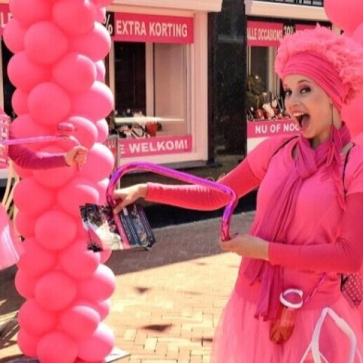Animatie Amersfoort  (NL) Pink ladies!