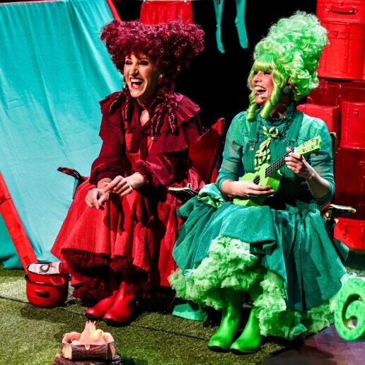 Kindervoorstelling Amersfoort  (NL) Nuffe Tantes vakantieshow!