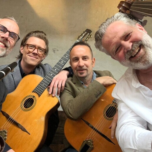 Band Ede  (Gelderland)(NL) Gypsy Jazz Quartet Les Faux Mouches