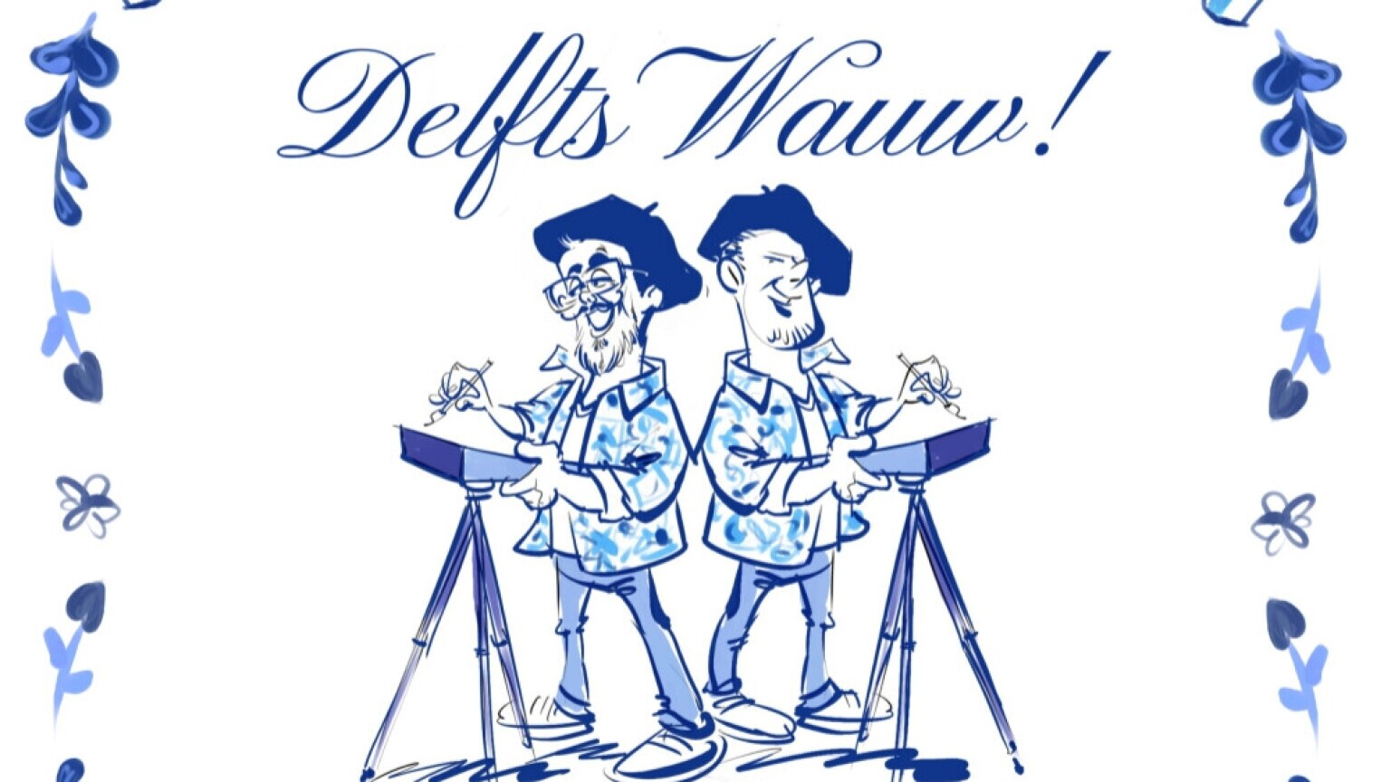 Delfts Wauw | Duo-act beer mats S&H