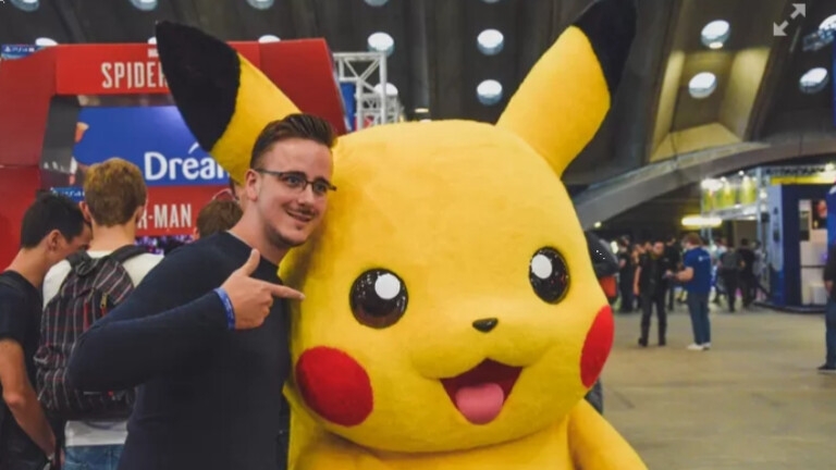 Pikachu mascotte