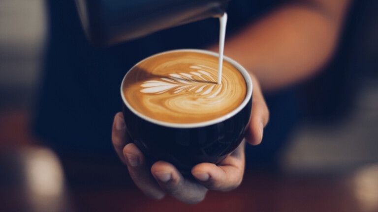 Barista bij uw stand