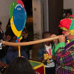 Balloon artist Ouderkerk aan de Amstel  (NL) Pepe's balloon cart