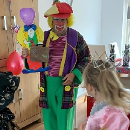 kinderfeestje van clown Pepe particulier