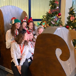 Photographer Moordrecht  (NL) Christmas Photobooth (Sleigh)