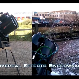 Sneeuw machine/kanon verhuur