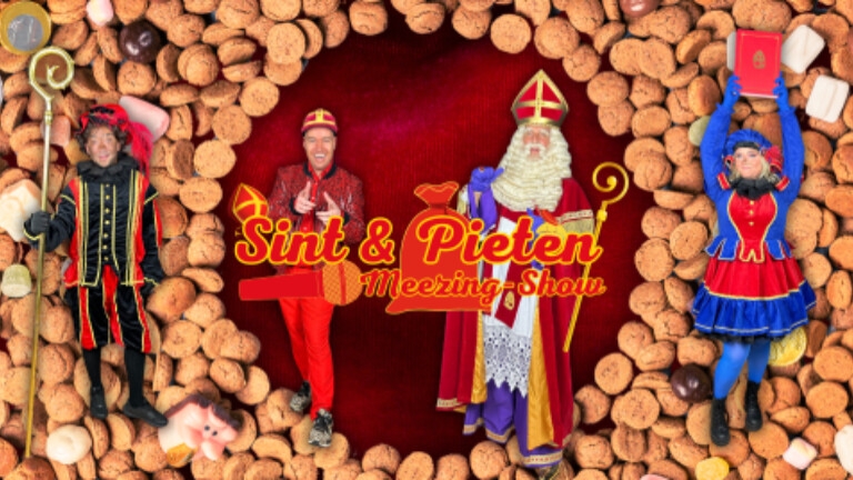 Sint & Pieten Meezing-Show + Bezoek Sint