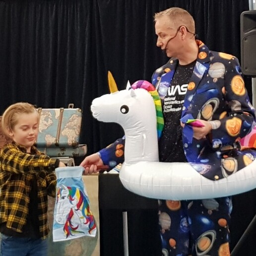 Kindervoorstelling Rotterdam  (NL) Kees in Space