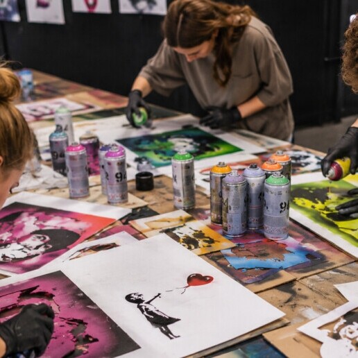 Trainer/Workshop Mill  (NL) 4XM Stencil Art Workshop