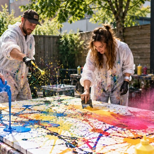 Trainer/Workshop Mill  (NL) 4XM Action Painting Workshop