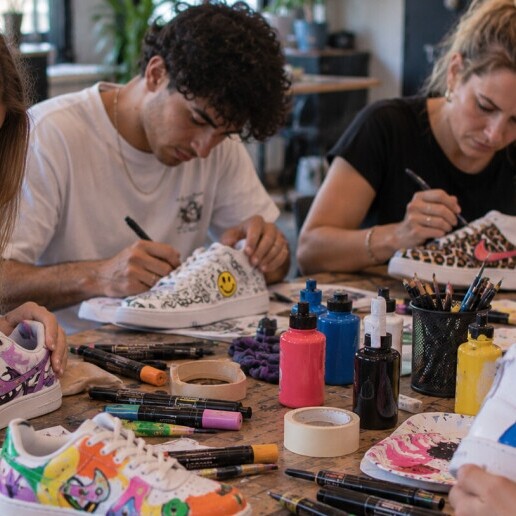 Trainer/Workshop Mill  (NL) Pimp My Sneaker Workshop
