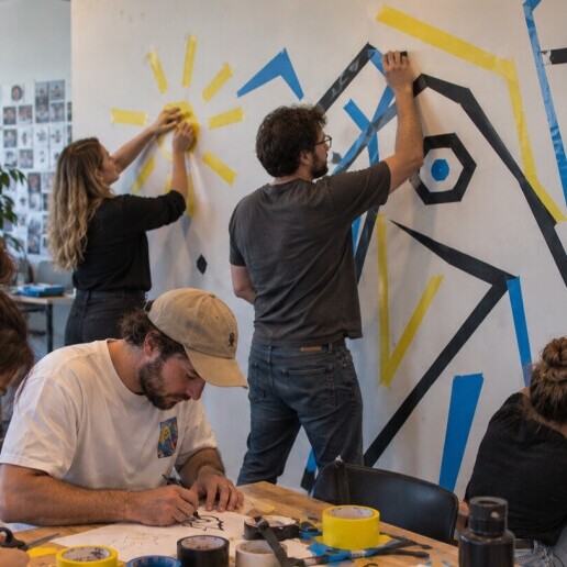 Trainer/Workshop Mill  (NL) 4XM Tape Art Workshop