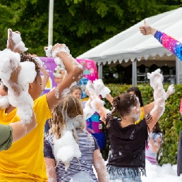 Kindervoorstelling Leiden  (NL) Schuimparty met KidzDJ Blijwin