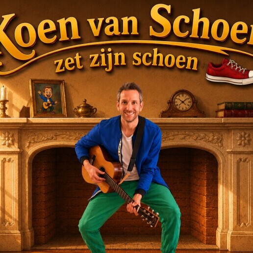 Kids show Harmelen  (NL) Koen van Schoen sets down his shoe