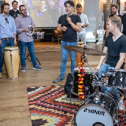 Businessbeat percussieworkshop