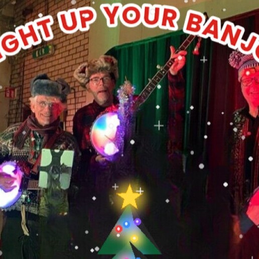 Band Arnhem  (NL) Lightupyourbanjo-Winter&Light festivals