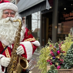 Saxophonist Rotterdam  (NL) Saxy Santa