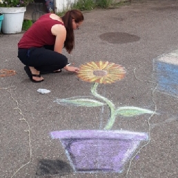 Trainer/Workshop Waarland  (NL) Workshop 3D Streetpainting (basis)