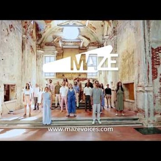 Singing group 's Gravenhage  (NL) MAZE Voices