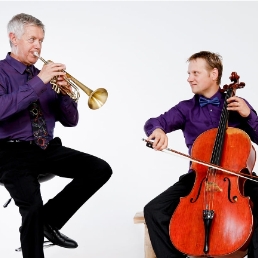 Musician duo Hartman & Van IJzerlooij