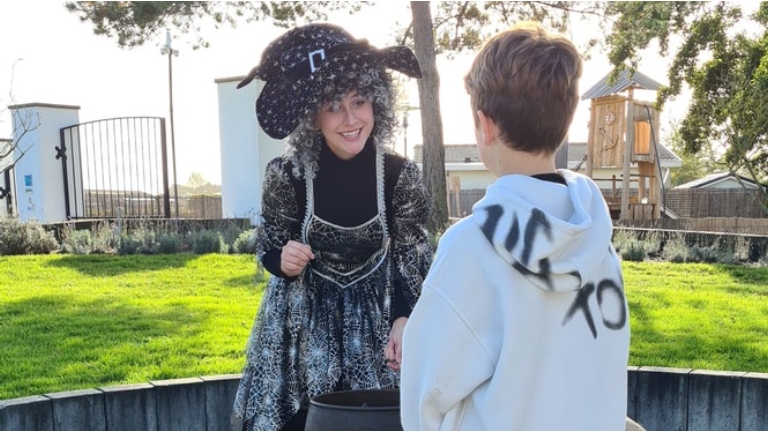 Halloweentocht voor kinderen