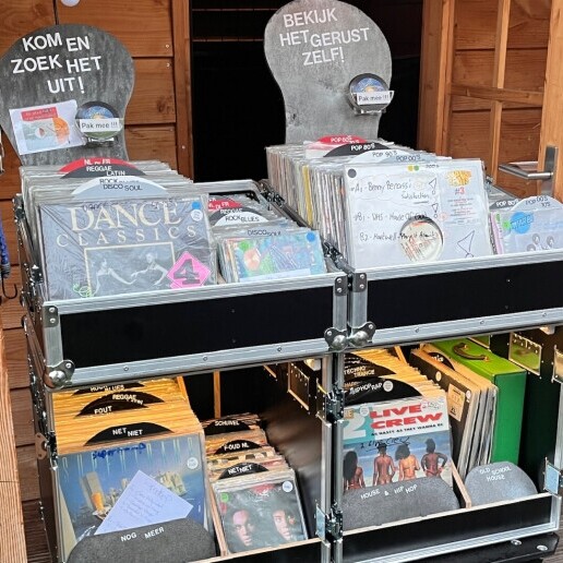 Drive-in show Amersfoort  (NL) Pure Vinyl DJ De Omgevallen Platenkast