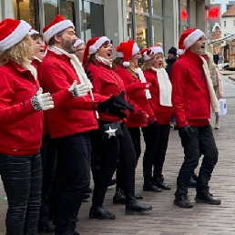 Christmas choir The Santa Singers