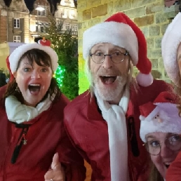 Christmas choir The Santa Singers