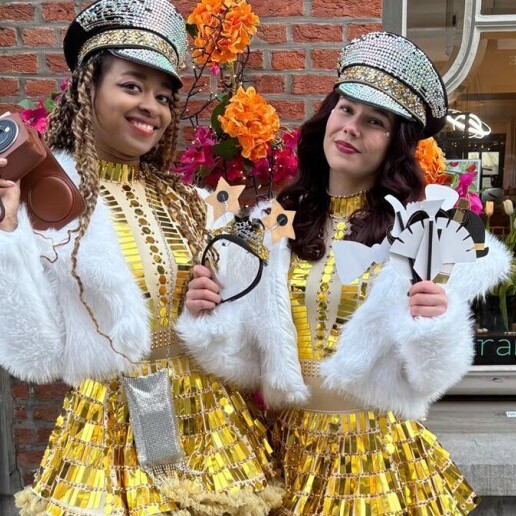 Animatie Waddinxveen  (NL) Themadames | Miss polaroids | Galaxy LED