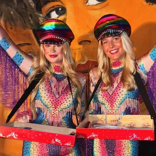 Actor Waddinxveen  (NL) Miss Glitter | Glitter/neon paint girls