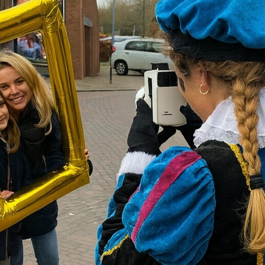 Actor Waddinxveen  (NL) Polaroid piet | Sinterklaas show