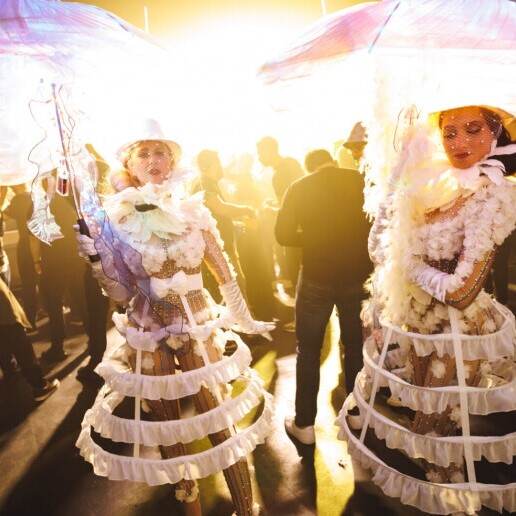 Dancer Waddinxveen  (NL) LED jellyfish - Enchanting