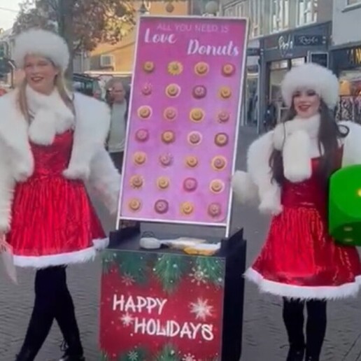 Animatie Waddinxveen  (NL) Food game entertainment