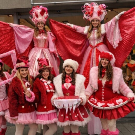 Actor Waddinxveen  (NL) Cupid's love parade | Shopping mall act