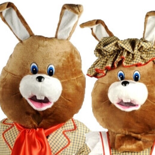 Karakter/Verkleed Heinenoord  (NL) Meneer & Mevrouw Paashaas