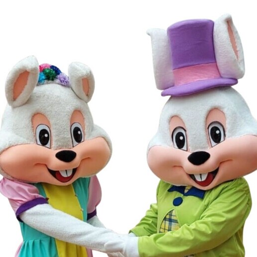 Karakter/Verkleed Heinenoord  (NL) Paashazen Echtpaar - Meet & Greet