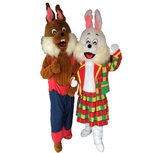 Karakter/Verkleed Heinenoord  (NL) Broer & Zus Paashaas - Meet & Greet