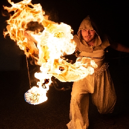 Stunt show Arnhem  (NL) Fire Artist - Duece