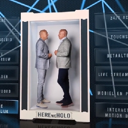 3D Hologram Act - HEREweHOLO box