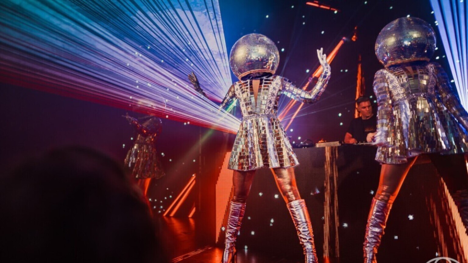 Mirror Duo | Disco fever Silver