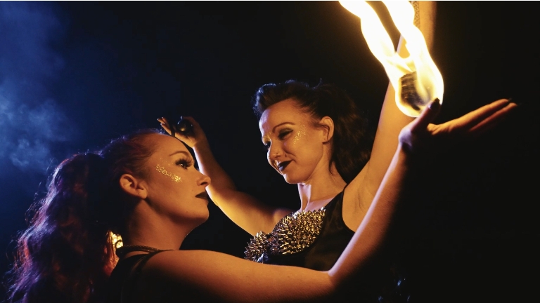 Duo Fire show | Vuurspuwen | Satyra