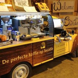 Koffie-Eend op locatie, La Dolce Barista